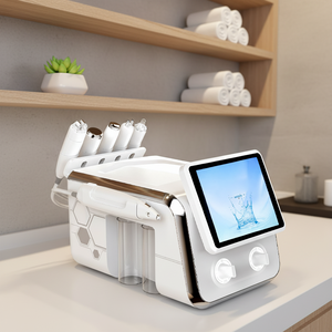 เครื่องดูแลผิวหน้าแบบตั้งโต๊ะพร้อมออกซิเจน สำหรับฟื้นฟูผิวหมองคล้ำ เพิ่มคอลลาเจน และกระชับผิว สำหรับใช้ในสปา - Product Image 1