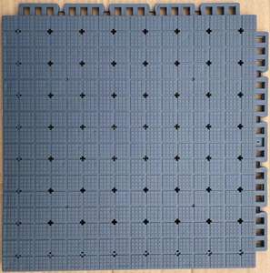 Baldosas de Suelo de Plástico PP Encastrables, Suaves, Duraderas, Antideslizantes, Impermeables, Modulares, Fáciles de Instalar para Parques Infantiles al Aire Libre - Product Image 4