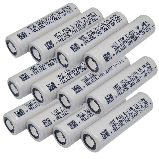Authentic Moli P28A 35A High Discharge Rate Molicel 18650 3.7V 2800mAh Rechargeable Cylindrical Lithium Ion Battery INR18650