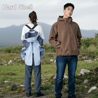 Veste coupe-vent imperméable, respirante, anti-UV, résistante à l'humidité, en microfibre, avec fermeture éclair, unisexe, pour la randonnée et les activités de plein air