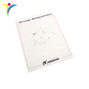 Impression de dépliants, de prospectus et de brochures à faible coût avec papier offset/revêtu/art et pelliculage - Product Image 1