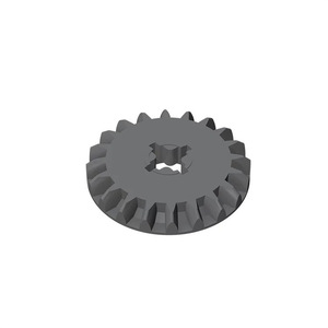 Bloque de Construcción, Engranaje Cónico de 20 Dientes 32198, Accesorio Compatible con Piezas Pequeñas, Pieza de Plástico - Product Image 3