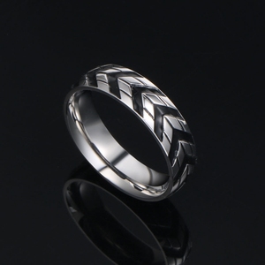 Bague de mode pour homme en acier inoxydable 316L, motif pneus, style vintage, pour bar, boîte de nuit, fête, accessoires de bijouterie - Product Image 2