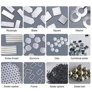 Preforma de soldadura para fabricación de módulos solares - Cinta y rollo de aleación de soldadura sin plomo SAC305 Sn42Bi58 Sn42Bi57Ag1 para automatización - Product Image 3