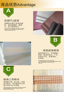 Lit <span class=keywords><strong>de</strong></span> massage pliable en bois moderne électrique d'<span class=keywords><strong>occasion</strong></span> à trois sections pour femmes enceintes, utilisation en salle <span class=keywords><strong>de</strong></span> sport - Product Image 4