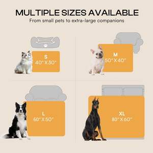 Chăn lông thú giả sang trọng, chống thấm nước, mềm mại, dài, dễ giặt cho chó và mèo - Product Image 4