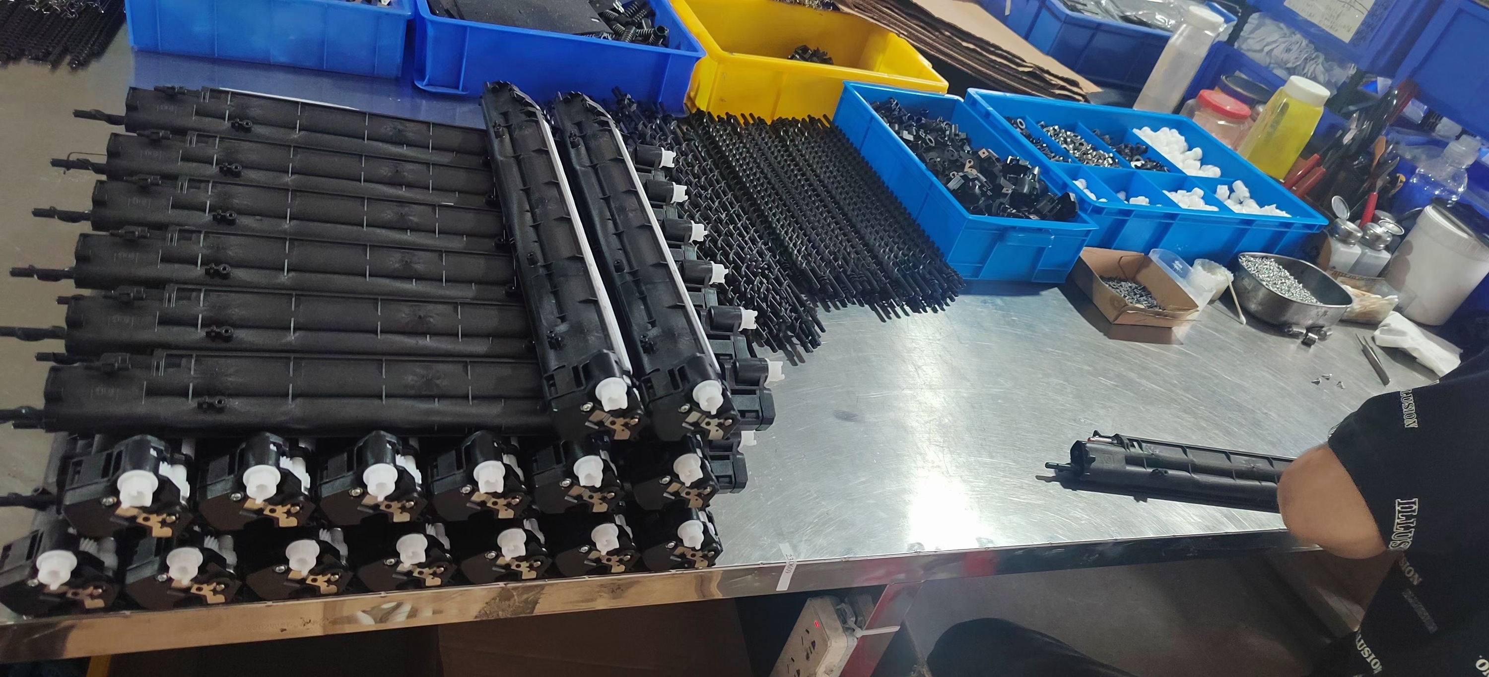 Aauot Vaschetta Toner Di Scarto WB-P08 Per Konica Minolta Bizhub C3300i/C4050i – Trasparente E Resistente, 4 Pezzi