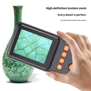 Solid Handle Digital <strong>Microscope</strong> HD 2.8 Inch Screen Handheld <strong>Electronic</strong> Magnifying Glass Led UV Light Magnifier - Product Image 5