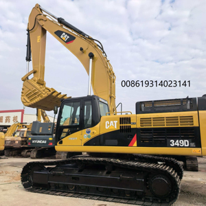 รถขุด CAT 349D2L ปี 2018 มือสอง น้ำหนัก 49 ตัน ระบบไฮดรอลิก แบบตีนตะขาบ ใช้งานมาเพียง 1200 ชั่วโมง ขาย - Product Image 1