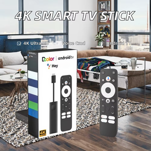 2025 para Google Certified 4K Smart Android TV Stick Amlogic S905Y4 2GB 16GB Android 11.0 con Control por Voz BT - Product Image 3