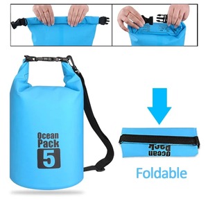 Sacca Impermeabile in PVC 30L/10L per Kayak, Nautica, Campeggio e Uso Oceanico - Soluzione di Stoccaggio Asciutto per Esterni - Product Image 5