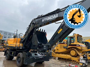 Hyundai 210w-9 Wheel Excavator Cummins Engine High Quality <b>Used</b> <b>Machine</b> Featuring Core Components Motor Gearbox Gear Bearing PLC - Product Image 2