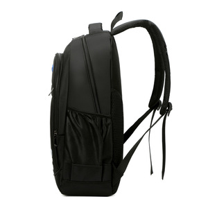 Laptop <b>Backpack</b> <b>Large</b> Capacity Multi Layer Business Travel Men's Solid Color <b>Backpack</b> With Laptop Compartment - Product Image 2