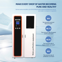 Système de traitement de l'eau par osmose inverse électrique CAMAZ 250L/H, dessalement à 96 %, filtration UV, purificateur d'eau riche en hydrogène, extérieur