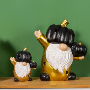 Grandes lumières de Noël en polyrésine LED Père Noël pour les décorations de Noël d'intérieur Père Noël Accessoires de décoration de maison de vacances - Product Image 5