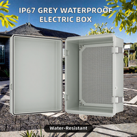 Boîtier électrique étanche gris IP67 en plastique ABS poli NSPV ODM, boîte de jonction électrique résistante aux intempéries, interrupteur isolateur DC