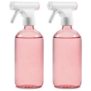 Wholesale pink Pump Hair Spray <b>Bottle</b> Luxury 350ml/500ml <b>Empty</b> <b>Plastic</b> Fine Mist Body Spray <b>Bottles</b> for Facial Cleanser - Product Image 1