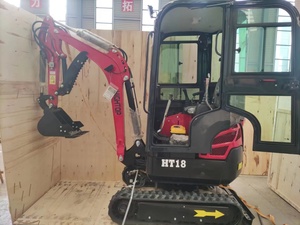 Máy xúc đào mini CE EPA đạt chuẩn Euro5, trọng lượng 1 tấn, 1,2 tấn, 1,5 tấn, 1,8 tấn, 2 tấn, có bánh xe cao su và cần xoay. - Product Image 3