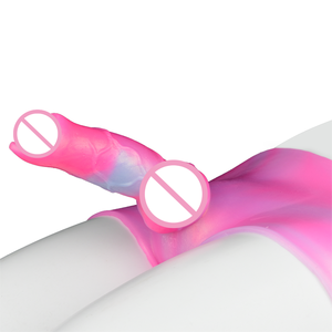 Dildo <span class=keywords><strong>Artificial</strong></span> de Silicona con Forma de Pene, Bragas con Dildo de Perro, Dildo de Silicona Realista y Natural para Masturbación Adulta - Product Image 1