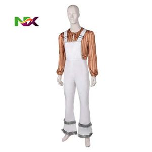 Costume de cosplay rétro des années 70 ABBA Bjorn Ulvaeus, costume de fantaisie pour homme adulte, déguisement pour Halloween, carnaval, fête - Product Image 2
