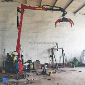 Pièces de chargeur de prise de canne <span class=keywords><strong>à</strong></span> sucre <span class=keywords><strong>remorque</strong></span> de rondin avec le chargeur de <span class=keywords><strong>bois</strong></span> de grue <span class=keywords><strong>remorque</strong></span> de <span class=keywords><strong>bois</strong></span> de quadruple de 6t - Product Image 5