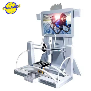 Simulateur <span class=keywords><strong>de</strong></span> <span class=keywords><strong>ski</strong></span>, <span class=keywords><strong>de</strong></span> course et <span class=keywords><strong>de</strong></span> surf <span class=keywords><strong>de</strong></span> réalité virtuelle 9D en métal et fibre <span class=keywords><strong>de</strong></span> verre pour jeux <span class=keywords><strong>de</strong></span> divertissement sportifs en intérieur, 1 joueur, garantie <span class=keywords><strong>de</strong></span> 24 mois - Product Image 2