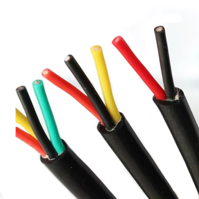 Bv Electric Cables Wires Conductor Copper 1.5\2\4mm Crosslinking Bv Cables Factory 300v AVVR 6x0.2mm2 PVC Sheath Cable