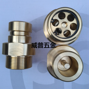 ข้อต่อไฮดรอลิกแบบเร็ว Wip M30 M36 ข้อต่อทองเหลืองสำหรับการขนส่งของเหลว - Product Image 1