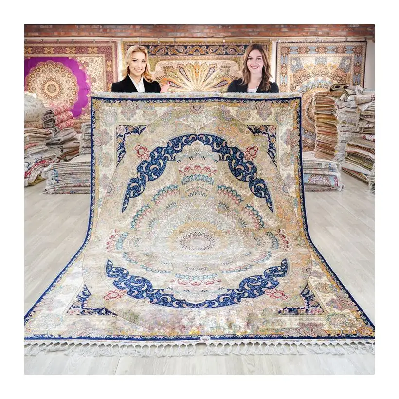 Wholesale high quality area rug for living room custom design crystal velvet digital printed 3d Nature carpet
