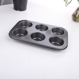 Moule à muffins en acier au carbone antiadhésif, 12 cavités, revêtement en téflon, plat de cuisson rectangulaire, résistant au four - Product Image 3