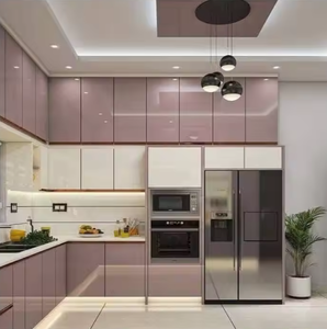 ארון מטבח מודולרי מעוצב בהתאמה אישית, מודרני, עם גימור מט וברק גבוה - Product Image 3