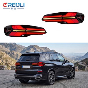 Feux arrière LED CREULI personnalisés, séquentiels, fumés, Plug & Play, bande lumineuse de frein arrière pour hayon, pièces automobiles pour BMW X5 G05 23-24 - Product Image 1