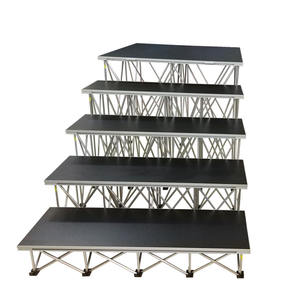 Di fabbrica su misura in alluminio pieghevole portatile coro fase scale 3 passi - Product Image 6