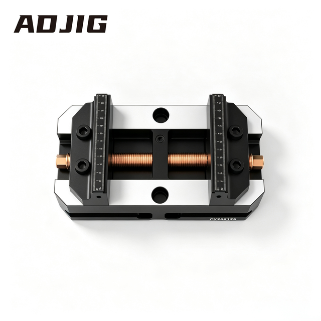 ZPP CV255125 Manual Zero Point Prince Zero Point Vise Quick Change System 20KN High Rigidity CNC Workholding Device