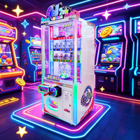 Mini Distributeur de Boîtes Mystères Colorées à Monnayeur pour Centre de Jeux Intérieur et Divertissement Enfants