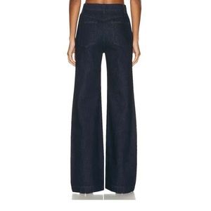 Jeans de Diseño Nuevo y Alta Calidad, Casuales, Sexys, de Cintura Baja para Mujer, Lavado Ácido, Desgastados, Sencillos, Estilo OOTD, Acampanados - Product Image 3