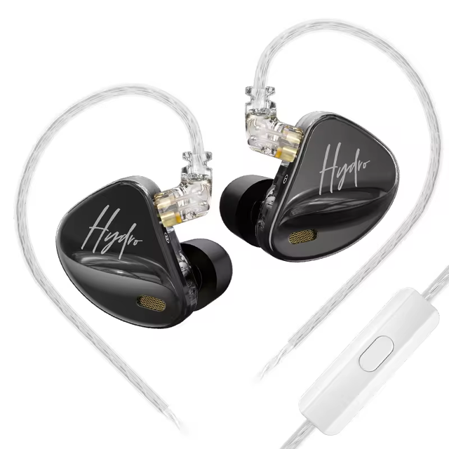 CCA Hydro 2DD+8BA Dynamic Metal Music Monitors Tunable Wired Earphone HIFI Music IEM In-Ear Headphones Earphones for Audiophile