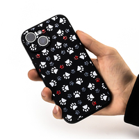 Dropshipping Coque de téléphone TPU fleurs noires de luxe pour iPhone 15 Pro Max Matériau TPU mat antichoc Compatible 8plus 17promax