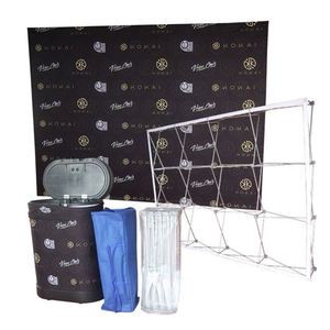 Pared Portátil para Stand de Exhibición, Panel de Exhibición Pop-Up de PVC, Soporte para Pancartas Publicitarias - Product Image 1