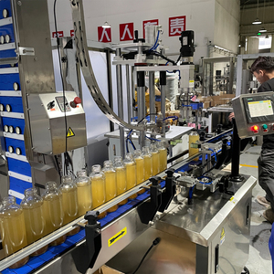 Chai nước trái cây với nắp lọ thủy tinh đóng nắp máy mứt Jar đóng nắp tự động máy - Product Image 4