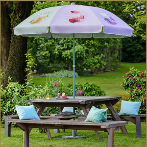 High Quality Large Outdoor Beach Umbrella for Garden Shop Advertising Promotional Sun Shelter