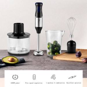 Licuadora de acero inoxidable con carcasa de acero inoxidable de 1000W, licuadora de inmersión de varilla única con bloqueo <span class=keywords><strong>para</strong></span> niños, licuadora de mano de plástico <span class=keywords><strong>para</strong></span> el Día de San Valentín - Product Image 2