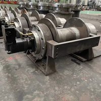 Treuil hydraulique à cabestan, treuil hydraulique pour tirer des câbles, 20000lbs 5ton/8ton/10tonne/15ton/20t/25ton, certification CE, treuil à vendre