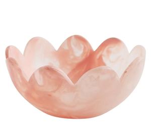 Compre un Tazón Decorativo de Resina Multicolor con Borde Festoneado, Tazón para Servir Frutas, Dulces, Centro de Mesa y Decoración Moderna para el Hogar - Product Image 3