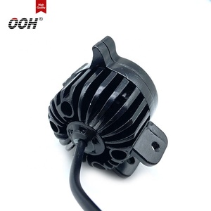 Sistema de Iluminación <span class=keywords><strong>para</strong></span> Motocicletas OOH, <span class=keywords><strong>Mini</strong></span> Faro Antiniebla, Luz Auxiliar Incandescente Tipo Explorador, Luz de Posición Delantera Superior en Forma de Búho 2 - Product Image 2