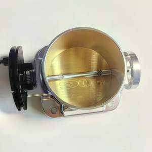 Corps de papillon d'admission universel en aluminium à haut débit de 90MM CNC pour toyota 2JZ ,1JZ - Product Image 2