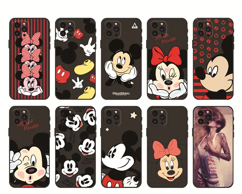 Stock cartoon Custom Design Printed Logo Cell Phone Case Cover sublimation For iPhone 13 14 12 11 Pro Max X XR XS Max 7 8 Plus