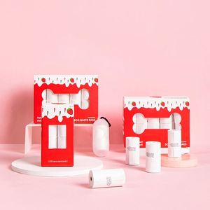 ถุงเก็บมูลสัตว์เลี้ยงแบบย่อยสลายได้เองตามธรรมชาติ  พร้อมที่ใส่ถุง - Product Image 3