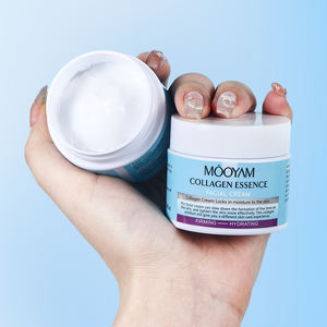 Kollajen yüz kremi sıkılaştırıcı nemlendirici nemlendirici gençleştirici yumuşatma cilt bakımı 50g doğal MOOYAM yüz kremi - Product Image 6