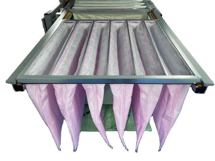 Customizable F7 Medium Bag Pockets Air Filter for HVAC Electronics